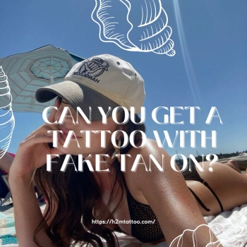 Xăm hình khi đang bôi kem làm nâu da có được không?